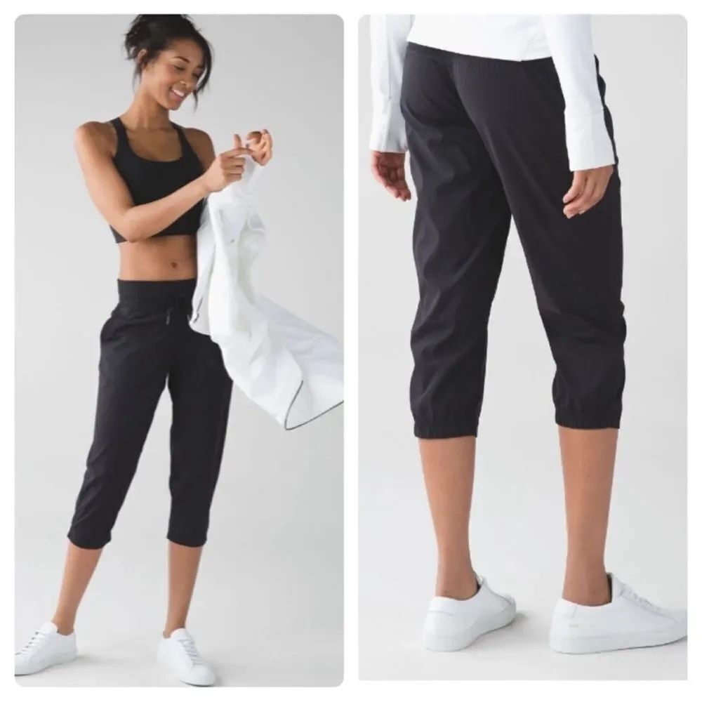 Lululemon Dance Studio Crop Pants Black 2